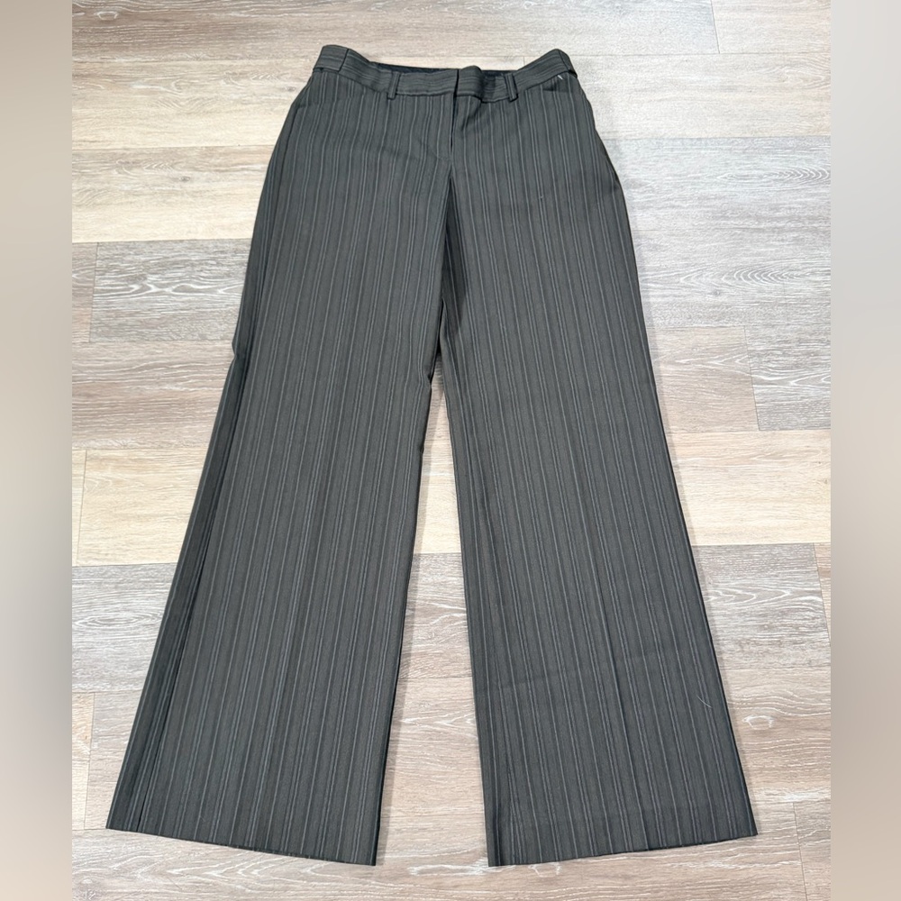 Express Design Studio Editor Charcoal Pinstripe D… - image 1